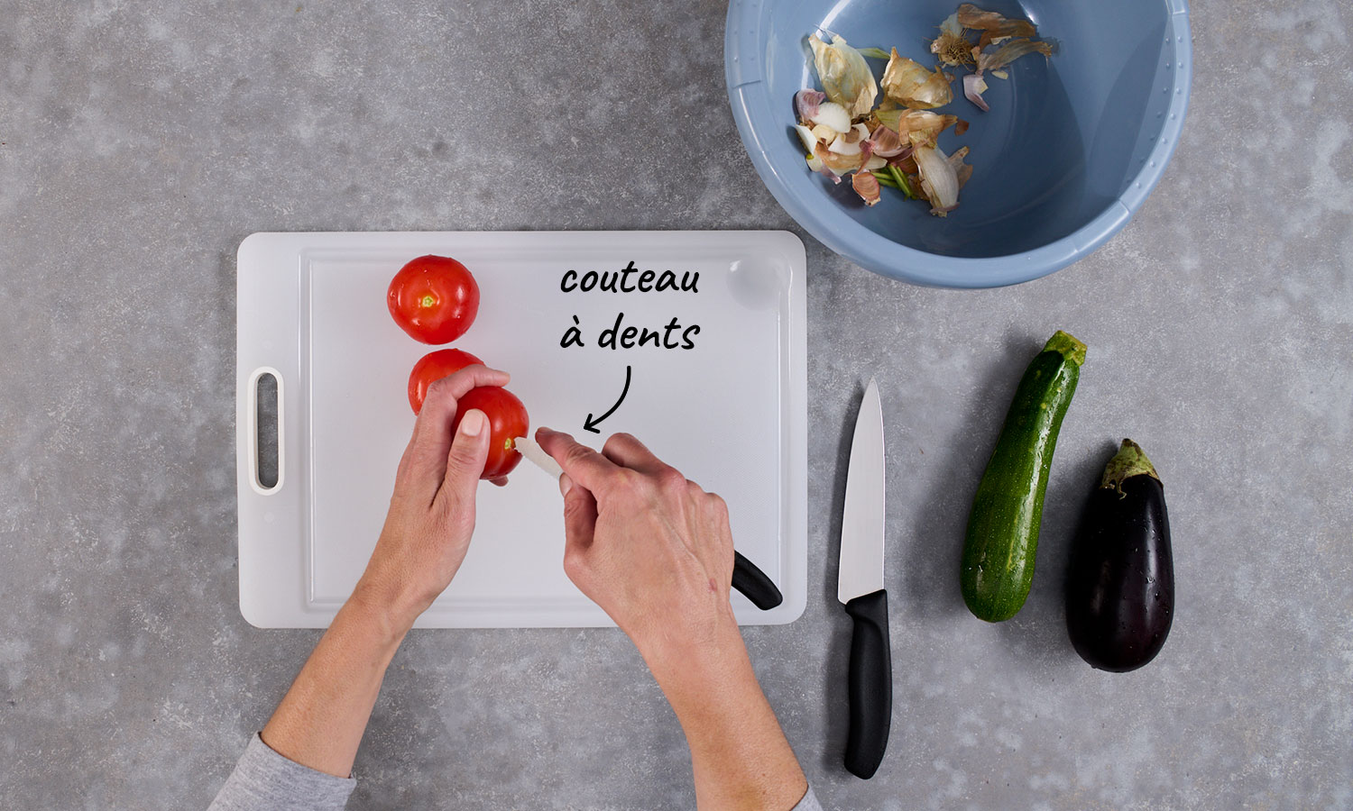 Parer les légumes