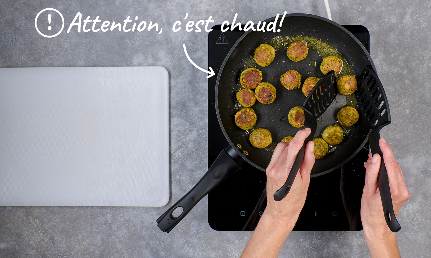 Rôtir les falafels
